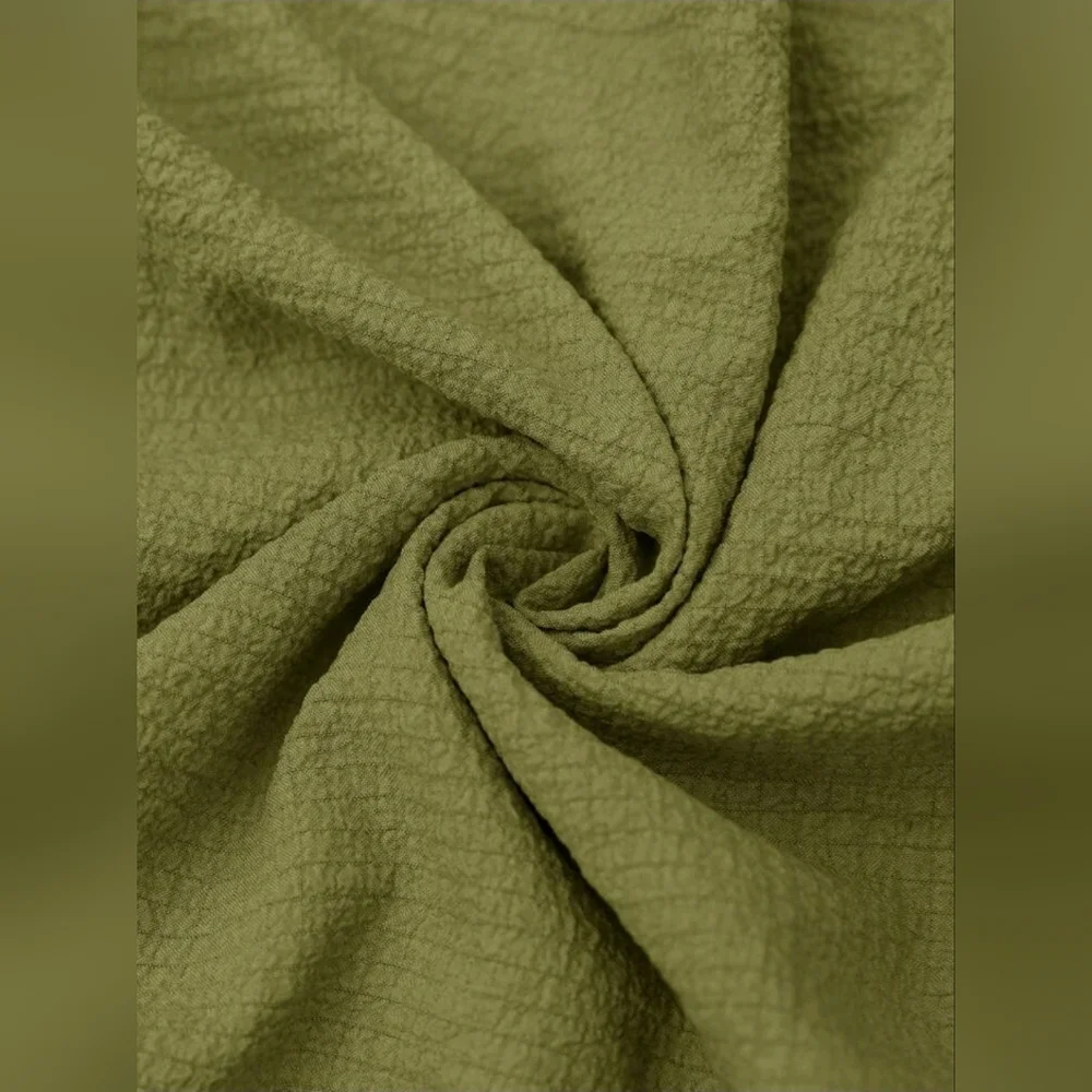 New Strappy Tie Tiered Ruffle Cami Maxi Dress Green - Picture 8 of 10